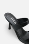Aster Women's Heeled Double Strap Slippers A012 - K23315 - 7