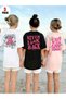 Set of 3 Crew Neck 100% Cotton Printed Short Sleeve Children's and Teenagers' T-Shirts - 2