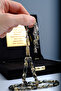 Black & Transparent Color Tones Capsule Fire Amber Prayer Beads - 3