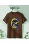 In Omnia Paratus Life and Death Brigade Gilmore Girls Printed Cotton Oversize T-Shirt