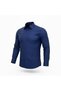 Classic Wide Cut Panel Patterned Cotton Long Sleeve Men's Shirt - 2