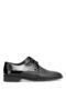 Elit 26Yslryl7080R Men's Genuine Leather Classic Shoes Black