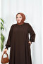 Sleeve End with Gipe Detail, Full Zipper, Bitter Brown Hnt70051 - 8