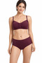 High Waist Swimsuit Bikini Set