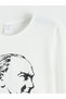 Lcw Kidsekru Crew Neck Printed Girls' T-Shirt - 3