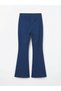Indigo Elastic Waist Spanish Leggings for Girls - 2