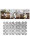 Epoxy Silicone Mold Serrated Geode Keychain Mold 4.8 cm 40 Pieces |