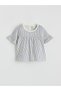 Original Striped Baby Girl Blouse and Leggings - 3