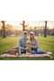 Mom and Dad Written Couple Hat Set – 2-Piece Mom and Dad Combination Family Hat - Adjustable Velcro on the Back