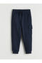Meral Collection Burgundy Striped Boys' Sweatshirt and Sweatpants Set - 5