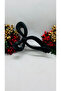 Women's Matte Black Bow Model Latch Buckle - 4