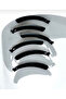6 Pieces of Black Fine Quality Banana Buckle 10 cm - 4