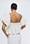 Off-the-shoulder peplum top - 4