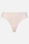 Women 5 Pcs Plain Thong Panties, Multicolor - 7
