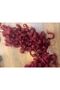 Red Ready-Made Bun Hairpin, Wavy Voluminous Bun Apparatus, Ponytail Attachment Bun - 3
