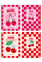 A5 Spiral School Notebook Set of 2 – Checkered, Soft Touch Cover - 6