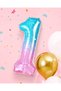 Ocean Tale Mermaid Dream Pastel Mermaid Age Balloon Birthday Decoration Party Set Ornament - 2