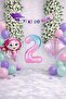Ocean Tale Mermaid Dream Pastel Mermaid Age Balloon Birthday Decoration Party Set Ornament - 4