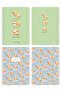 A5 Spiral School Notebook Set of 2 – Plain Soft Touch Cover - 4