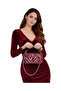 Women's Daily Use Strap Hand and Shoulder Bag - 2
