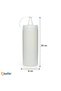 BUFFER® Transparent Lid Leak-Proof Oil and Sauce Dispenser Bottle Plastic Oil Can 400 ml AP-9028 - 3