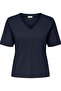 Jdy Jdyrex Women's V-Neck Blouse Short Sleeve Casual