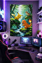 Pokemon-1 Wall Cloth Brilliant Quality Fabric Room Decor Tapestry Wall Carpet Gaming - 2