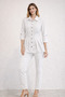 Pile Detailed Cotton Shirt - 2