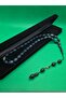 Master Signed Amber Prayer Beads in Blue Green Tones with 33 Habbe System Religious Islamic