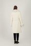 Luxury Series Belted Coat with Alcantara Fur Collar and Cuff Detail - 3