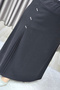 Women's Islamic Clothing Plus Size Stoned Pleated Skirt - 4
