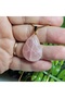 Pink Quartz Natural Stone Necklace - 3 - (Handmade Design Products) - 7