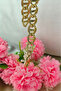 Xuping Vip Bracelet Thick Spiral Model with Stones Xuping Gold Bracelet Does Not Tarnish/20Cm Width:1Cm - 3