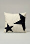 Modern Black Contrast Patterned Throw Pillow Cover 030 – 45X45 cm Decorative Pillowcase