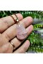 Pink Quartz Natural Stone Necklace - 2- (Handmade Design Products) - 4