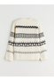 Quality Pieces from Çelebi Store Zero Roba Collar Embroidered Girls' Knitwear Sweater - 3