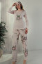 Women's Summer Viscose Pajama Set - 3