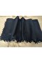 Handmade Plastic Sequin Writing, Yemeni Cheesecloth, Scarf, 4 Edges Embroidered - 7
