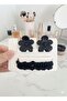 Women's 4-Piece Premium Hair Clip Set Modern Snap Clip and Stylish Rubber Clip Daily Accessory 4 cm