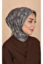 وشاح قطني ناعم مخيط يدويًا بنمط رخامي