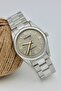 Tomris All-Steel Waterproof Silver Band Cream Dial Men's Wristwatch - 2