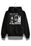 Unisex the Beatles I Am the Walrus Printed Hooded Sweatshirt, Oversized Rock Band Themed Hoodie