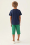 Boy child capri set - dark indigo - 5
