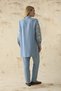 Blue Denim Jacket with Sleeve Detail 0194 - 6