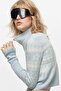 Jacquard-knit merino wool jumper - 5