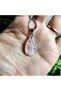 Pink Quartz Natural Stone Necklace - 10 - (Handmade Design Products) - 5