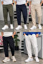Men's Premium Elastic Waist Comfortable Fit Smart Trousers – New Season Trend 6 Colors - 3