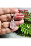 Pink Quartz Natural Stone Necklace - 10 - (Handmade Design Products) - 2