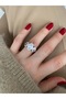 Limited Edition - Women's Ring with Large Baguette Stone and Bottom Adjustment - 5