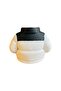 Black and White Inflatable Coat Design Pen Holder - 4